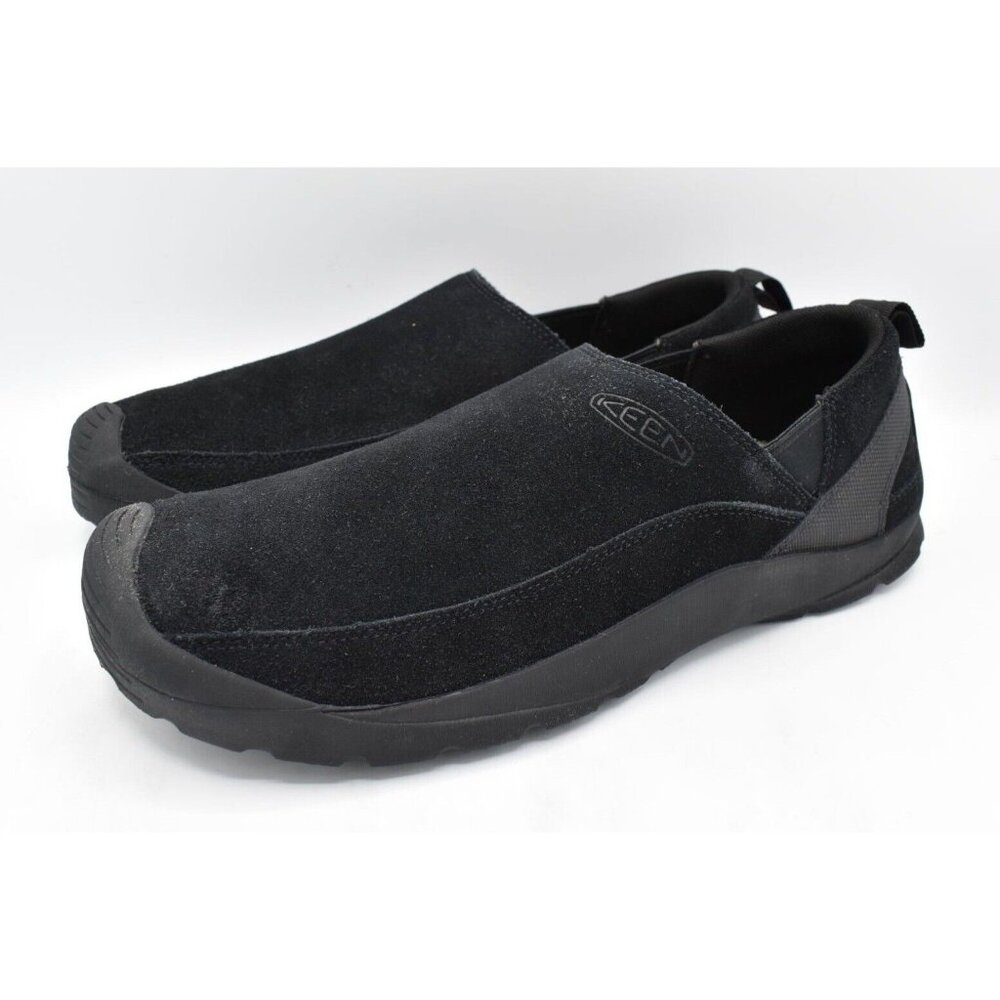 Keen Mens Size‎ 11.5 Jasper Black Suede Slip On Shoes Sneakers